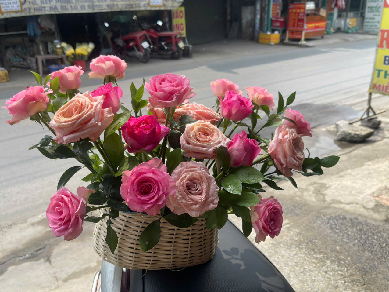 Giỏ hoa - 09